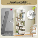 6-Tier Bookcase with Anti-Tipping Kit by LJGDeals