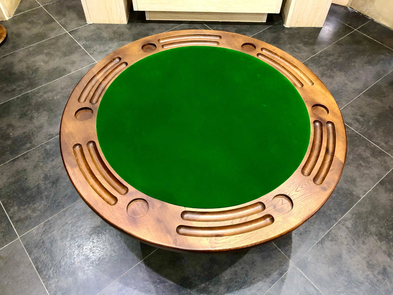 6-Chair Barrel Table Game Set (With Dining Top Option)