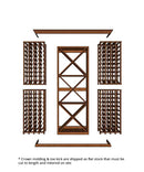 6 Foot Wine Cellar Storage System | 284 Bottle Capacity