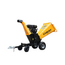 Heavy-Duty 6-Inch 420CC 15HP Gas Wood Chipper Shredder Mulcher With Tow Bar & Safety Stop Bar (SAK42731)