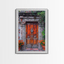 Change345 Colorful Indian Architecture Canvas Print, Traditional Art if India, Photography Print, Indian Wall Art, Living Room Decor