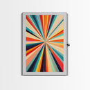 Mid Century Modern Vertical Print, Tall Narrow Art, Modern Vertical Wall Art Print, Abstract Art, Geometric Wall Art, Home Decor, Large Boho Wall Art