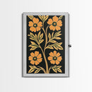 Framed Canvas Print Wall Art Boho Floral Print, Botanical Wall Art, Flower Market Poster, Minimalist Home Decor, Modern Farmhouse Art