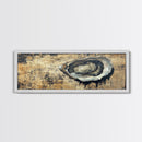Extra Wide Panoramic Print of an Oyster, Wabi Sabi Minimalist Wall Art, Kitchen Home Decor, Kitchen Art, Wall Art for Dining Room