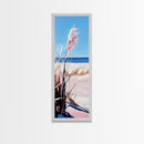 Pampas Grass, Beach Aesthetic, Coastal Decor, Canvas Print, Minimalist Art, Neutral Wall Art, Bedroom Wall Art, Boho Home Decor