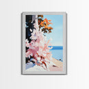 Fall Blossoms, Autumn Aesthetic, Warm Colors, Cozy Vibes, Framed Canvas Print, Living Room Wall Art, Seasonal Decor, Nature Inspired