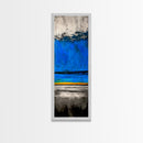 Ocean Horizon, Coastal Art, Blue Wall Decor, Canvas Print, Seascape Painting, Minimalist Art, Large Wall Art, Modern Home Decor