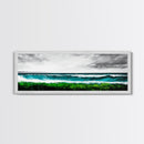 Ocean Waves, Seascape Art, Coastal Decor, Beach House, Framed Canvas Print, Large Wall Art, Modern Nautical, Living Room Art