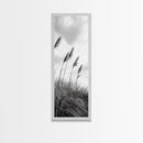 Windy Grasses, Coastal Scene, Tall Grass Field, Autumn Decor, Canvas Print, Farmhouse Style, Dining Room Wall Art, Nature Mood