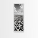 Shell Beach, Coastal Texture, Seashell Ground, Nature’s Bounty, Rustic Ocean Canvas Print, Neutral Kitchen Wall Art, Boho Coastal Style