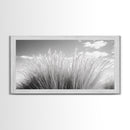 Windswept Grasses, Nature Wall Decor, Prairie Minimalist, Field Botanical Print, Canvas Print, Kitchen Wall Art, Soft Fall Farmhouse Style