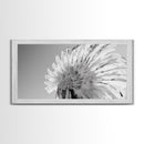Native Headdress, Feather Crown, Cultural Tribute, Canvas Print, Boho Tribal Decor, Bedroom Wall Art, Monochrome Indigenous Style