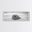 Tumbleweed Nest, Desert Beach, Natural Sculpture, Coastal Simplicity, Canvas Print, Modern Boho Wall Art, Neutral Home Aesthetic