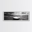 Paddle Board, Ocean Adventure, Summer Surf, Sparkling Sea, Canvas Print, Coastal Living Room Wall Art, Beach House Photography