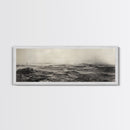 Windy Field, Dust Storm, Desert Mist, Dystopian Vibes, Canvas Print, Fall Office Wall Art, Moody Landscape Photography, Earth Tones