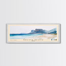 Balos Beach, Greece Watercolor Beach Print, Vacation Gift, Greece Wall Art, Framed Canvas Print, Framed Beach Painting