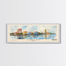 Curacao, Curacao Watercolor Beach Print, Vacation Gift, Curacao Wall Art, Beach Painting, Beach Decor, Beach Painting