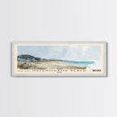Hatenohama Beach, Japan Watercolor Print, Vacation Gift, Japan Wall Art, Beach Painting, Beach Decor, Large Wall Art, Wood Frame Art