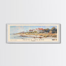 Jekyll Island, Georgia Watercolor Beach Print, Vacation Gift, Georgia Wall Art, Framed Canvas Print, Framed Beach Painting