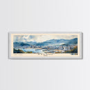 Kyushu, Japan Watercolor Beach Print, Vacation Gift, Japan Wall Art, Framed Canvas Print, Framed Beach Painting