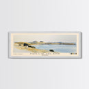 Phillip Island, Australia Watercolor Print, Vacation Gift, Australia Wall Art, Beach Painting, Beach Decor, Large Wall Art, Wood Frame Art