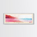 Playa Roja, Peru Watercolor Beach Print, Vacation Gift, Peru Wall Art, Beach Painting, Beach Decor, Beach Painting