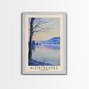 Bleibtreusee, Germany Watercolor Beach Print, Vacation Gift, Germany Wall Art, Beach Painting, Beach Decor, Beach Painting