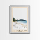 Fitzroy Island, Australia Watercolor Beach Print, Vacation Gift, Australia Wall Art, Beach Painting, Beach Decor, Beach Painting