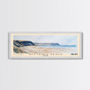 Álftanes Beach, Iceland Watercolor Print, Vacation Gift, Iceland Wall Art, Beach Painting, Beach Decor, Large Wall Art, Wood Frame Art