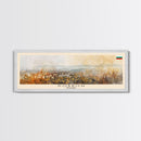 Dobrich Bulgaria Travel Art, City Art, Framed Canvas Print or Metal Wall Art, Europe Travel Poster, Panoramic Wall Art, Extra Wide Wall Art