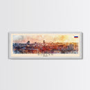 Kurgan Russia Travel Print Wall Art, Panoramic City Art, Travel Art, Wall Decor, Vacation Gift, Framed Canvas Print Or Metal Art