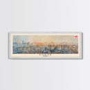 Kursk Russia Travel Art, City Art, Framed Canvas Print or Metal Wall Art, Europe Travel Poster, Panoramic Wall Art, Extra Wide Wall Art