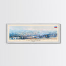 Vologda Russia Wall Art, Panoramic Travel Poster, Panoramic Framed Canvas Print, City Wall Art, Wall Hanging Home Decor, Travel Art