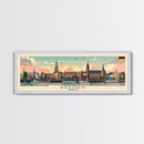 Brescia Italy Travel Print Wall Art, Panoramic City Art, Travel Art, Wall Decor, Vacation Gift, Framed Canvas Print Or Metal Art