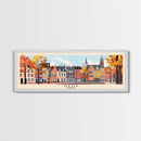 Genk Belgium Travel Print Wall Art, Panoramic City Art, Travel Art, Wall Decor, Vacation Gift, Framed Canvas Print Or Metal Art
