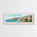 Kallithea Greece Travel Art, City Art, Framed Canvas Print or Metal Wall Art, Europe Travel Poster, Panoramic Wall Art, Extra Wide Wall Art
