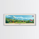 Korolyov Russia Wall Art, Panoramic Travel Poster, Panoramic Framed Canvas Print, City Wall Art, Wall Hanging Home Decor, Travel Art