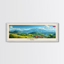 Martin Slovakia Travel Art, City Art, Framed Canvas Print or Metal Wall Art, Europe Travel Poster, Panoramic Wall Art, Extra Wide Wall Art
