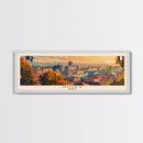 Nimes France Travel Art, City Art, Framed Canvas Print or Metal Wall Art, Europe Travel Poster, Panoramic Wall Art, Extra Wide Wall Art