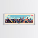 Radom Poland Travel Print Wall Art, Panoramic City Art, Travel Art, Wall Decor, Vacation Gift, Framed Canvas Print Or Metal Art