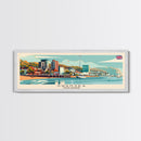 Swansea United Kingdom Wall Art, Panoramic Travel Poster, Panoramic Framed Canvas Print, City Wall Art, Wall Hanging Home Decor, Travel Art