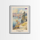 Izhevsk Russia Scenic Art Print, Charming City View Canvas Print for Home Decor, Travel Poster for Living Room Wall Art, Russian Beauty
