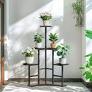 GobekUsa 6-tier Corner Plant Stand - Space-saving Display Shelf