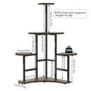 GobekUsa 6-tier Corner Plant Stand - Space-saving Display Shelf