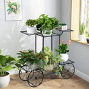 GobekUsa 6-Tier Metal Plant Stand for Indoor & Outdoor Plants