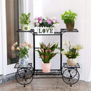 GobekUsa 6-Tier Metal Plant Stand for Indoor & Outdoor Plants