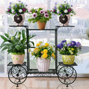GobekUsa 6-Tier Metal Plant Stand for Indoor & Outdoor Plants