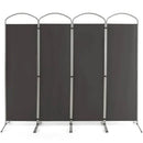 6.2Ft Folding 4-Panel Room Divider for Home Office Living Room by DirectDeals