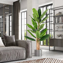 5.5/6.5 Feet Tall Artificial Banana Tree with 10/27 Large Leaves by LJGDeals