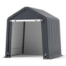 6 x 6.5/8 x 6.5 Feet Portable Motorcycle Outdoor Storage Shelter by DirectDeals